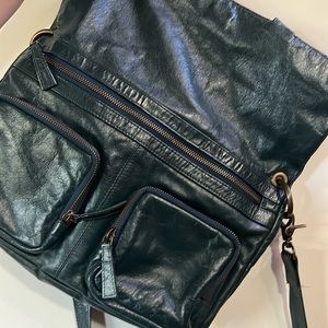 Latico Large Leather Crossbody Bag